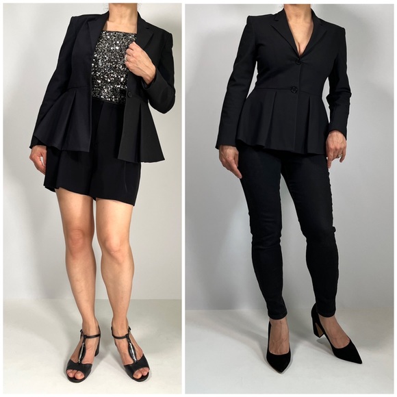 THEORY peplum blazer jacket - Picture 4 of 12
